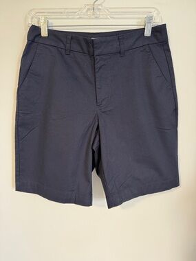 Matty M Women’s Classic Navy Casual Shorts SZS